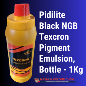 Pidilite Black NGB Texcron Pigment Emulsion, Bottle, 1Kg